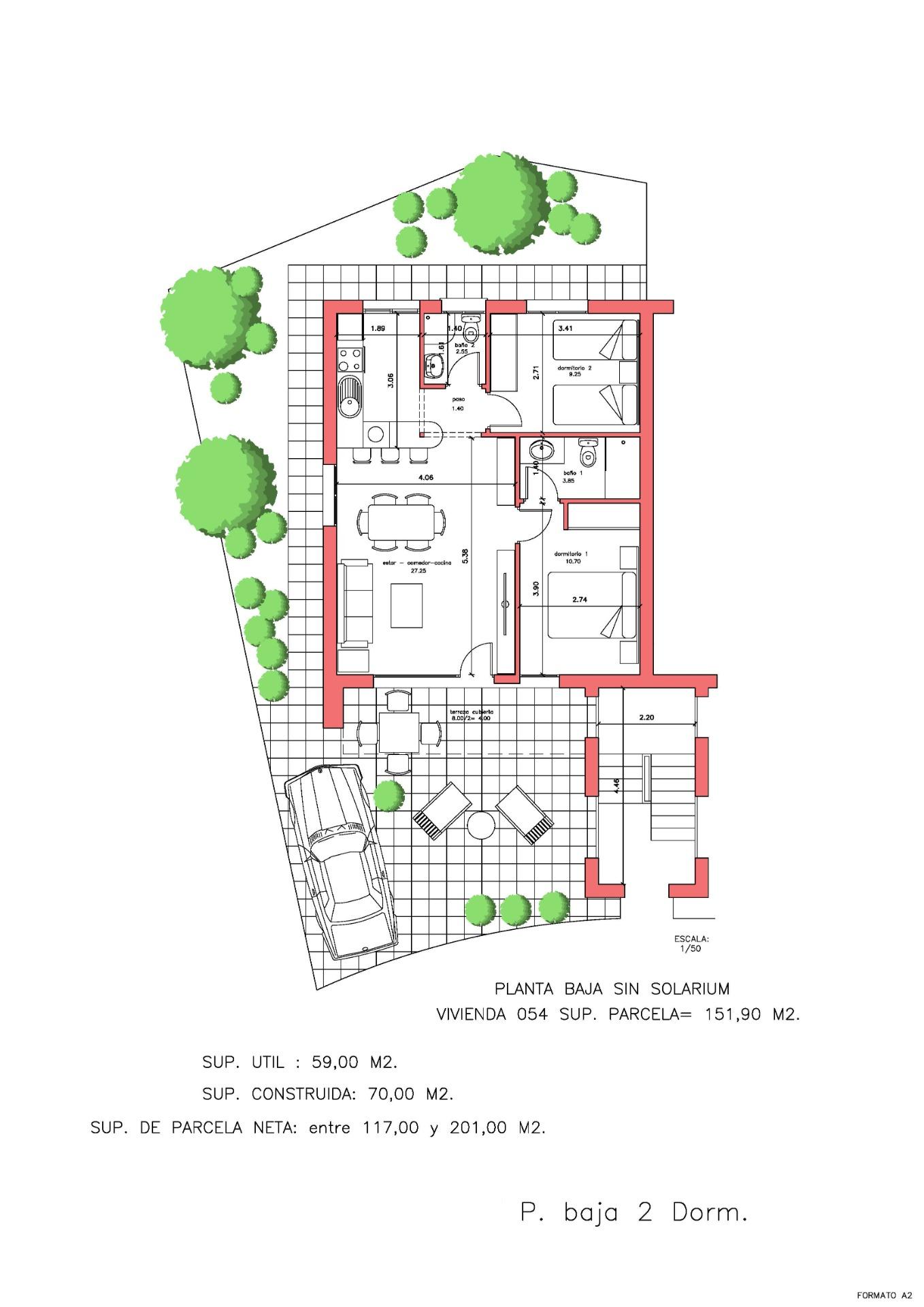 New build bungalows in fuente alamo, murcia