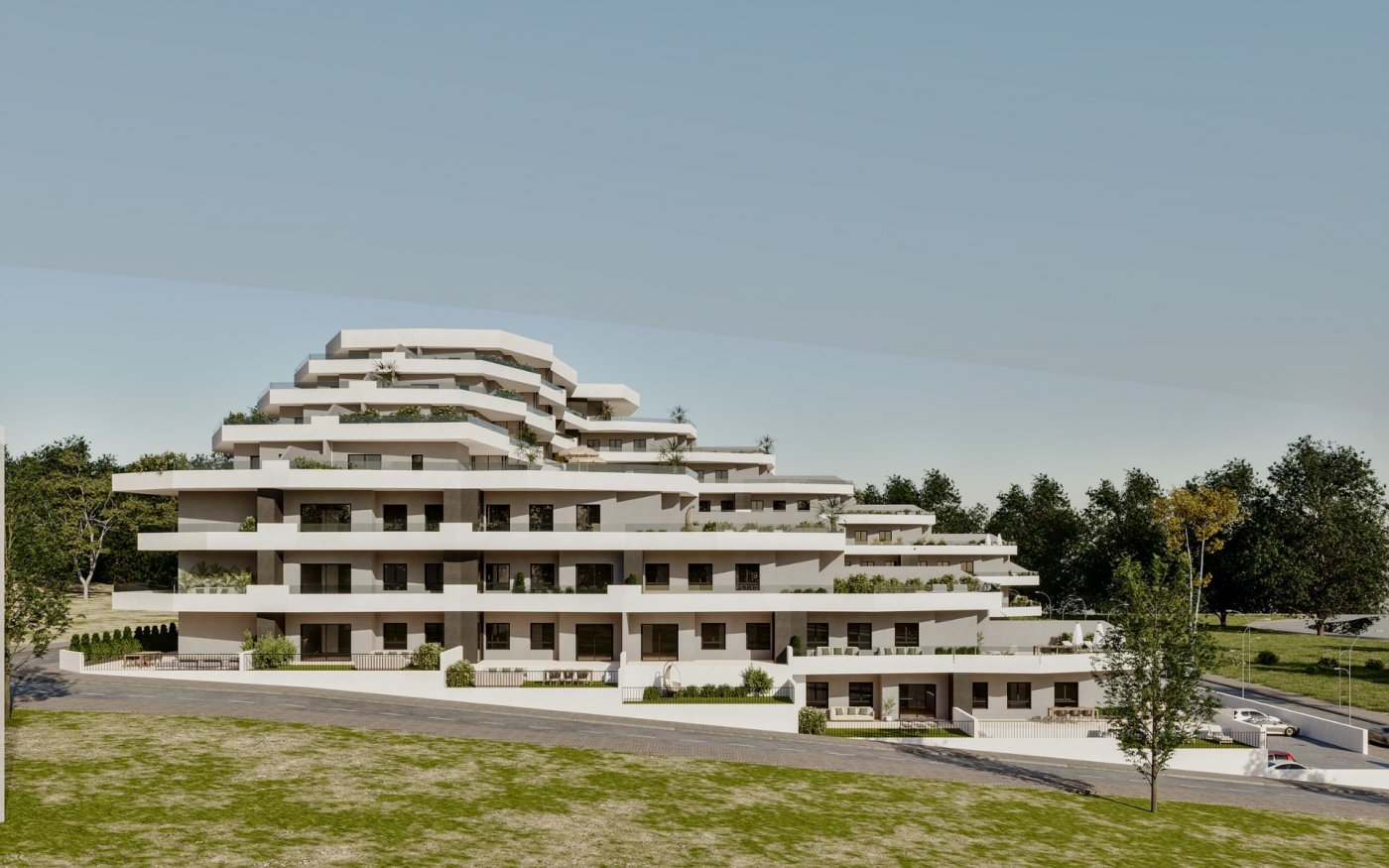 New build residential complex in san miguel de salinas