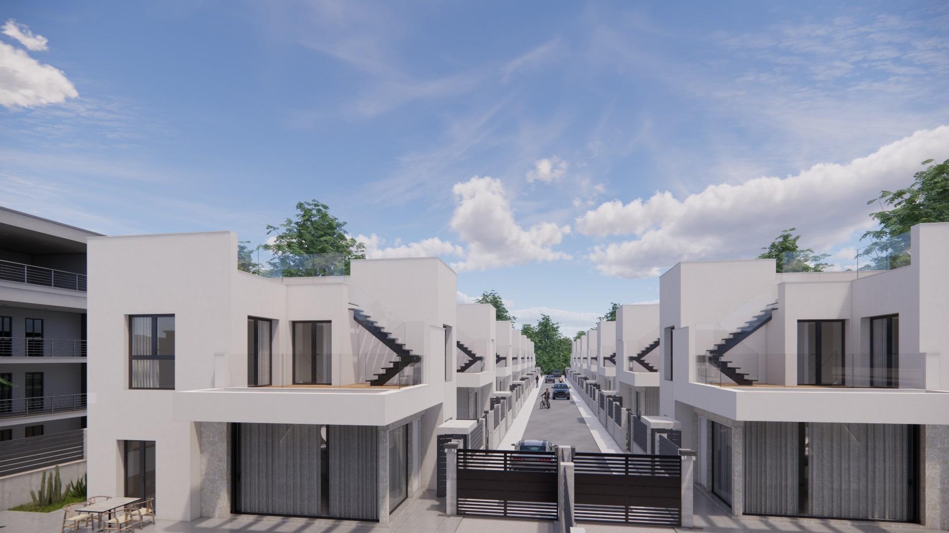 Modern new build villas in la herrada los montesinos with private pool