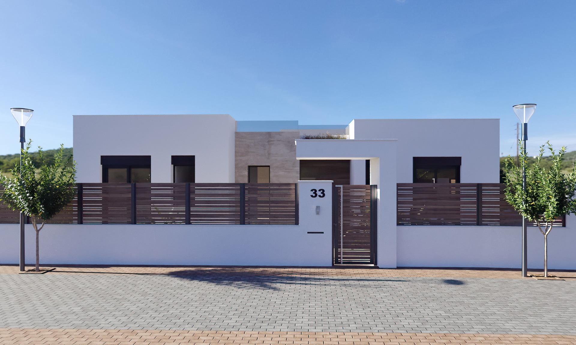 New build villas in hacienda del Álamo golf resort, murcia