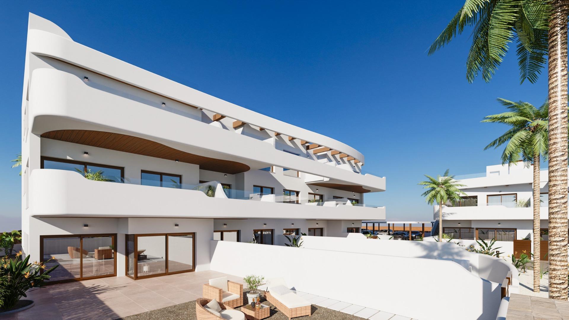 New build residential complex near serena golf and the mar menor in los alcazares