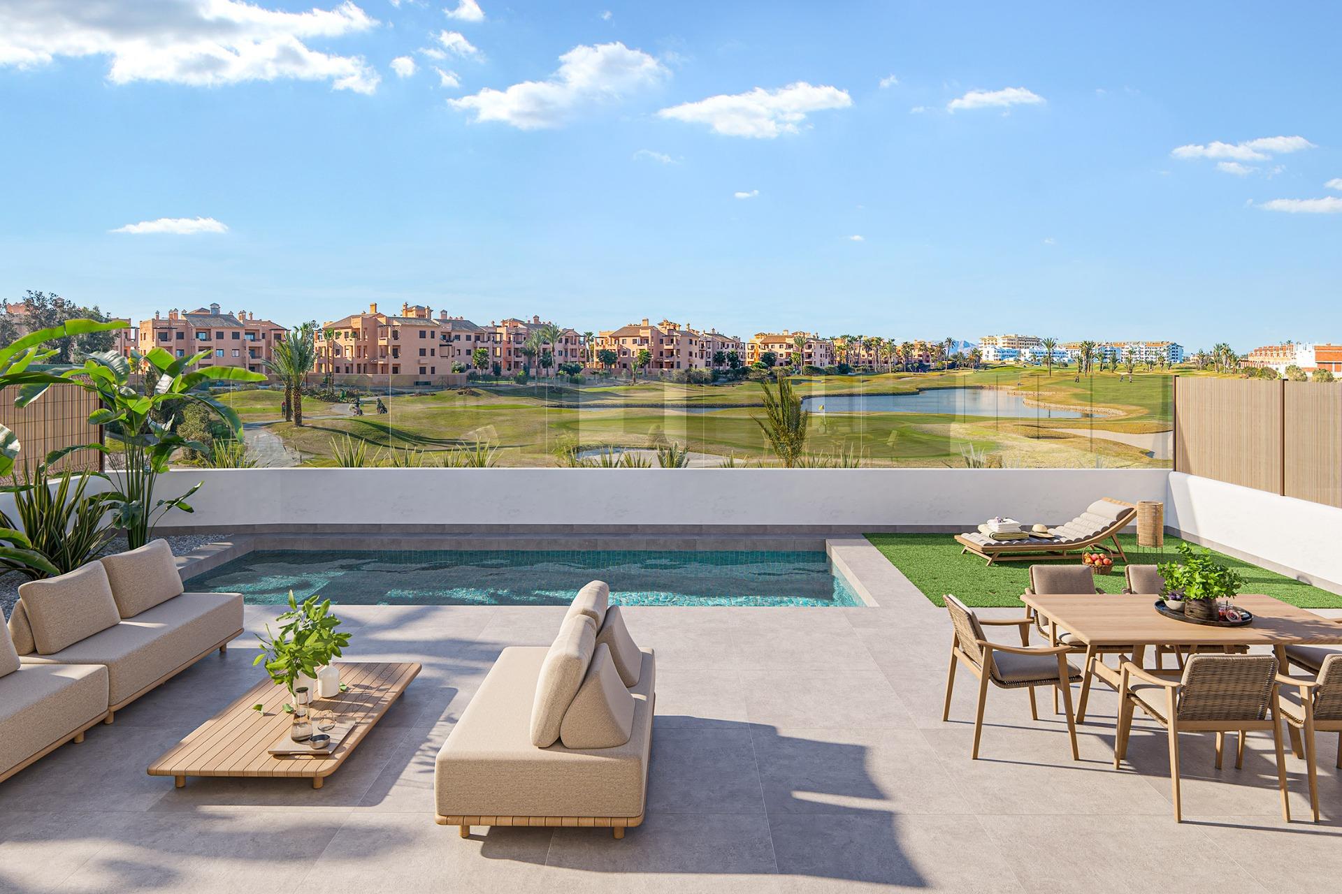 New build residential complex near serena golf and the mar menor in los alcazares