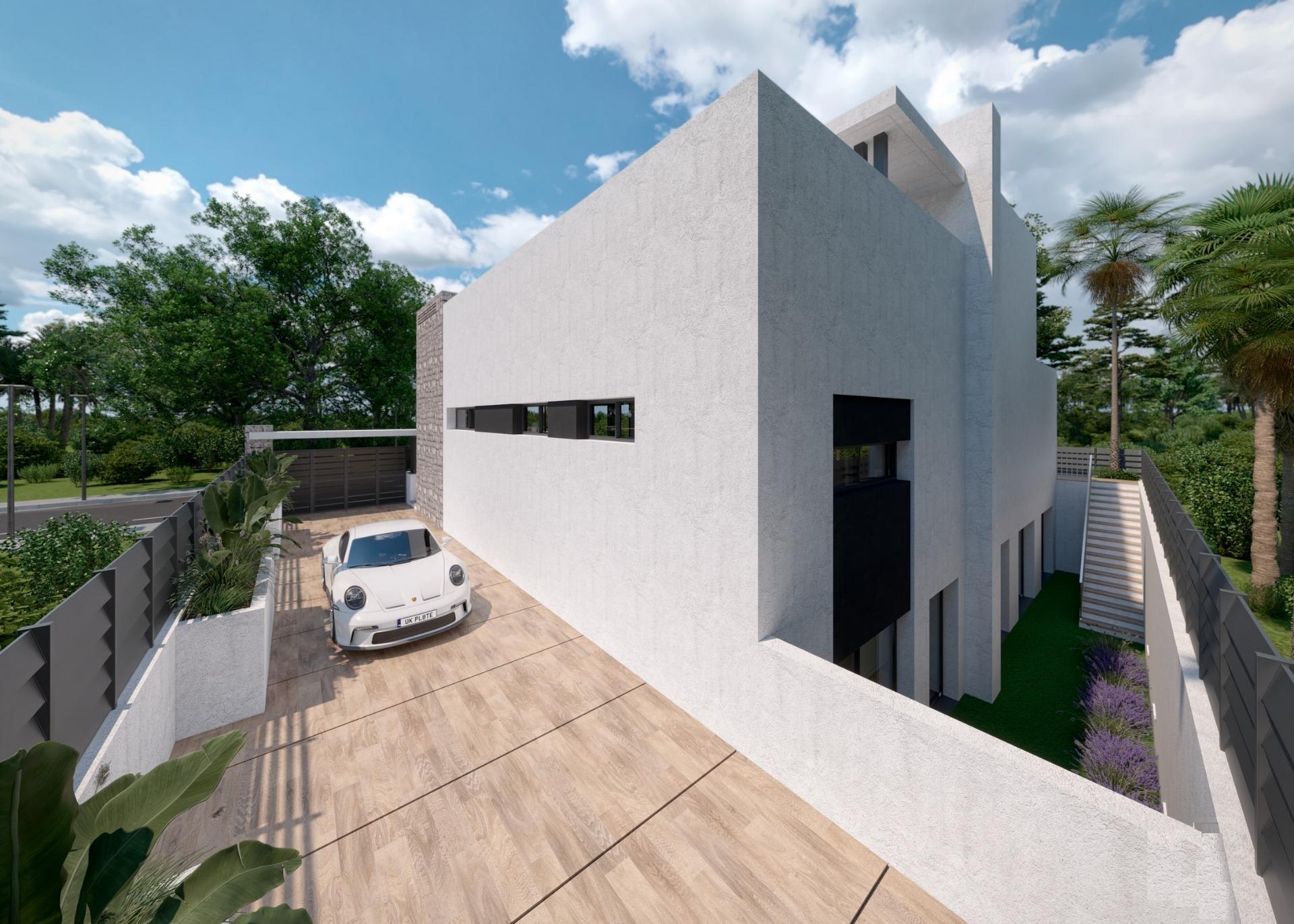 Frontline lake luxury villa in santa rosalia lake and life resort murcia