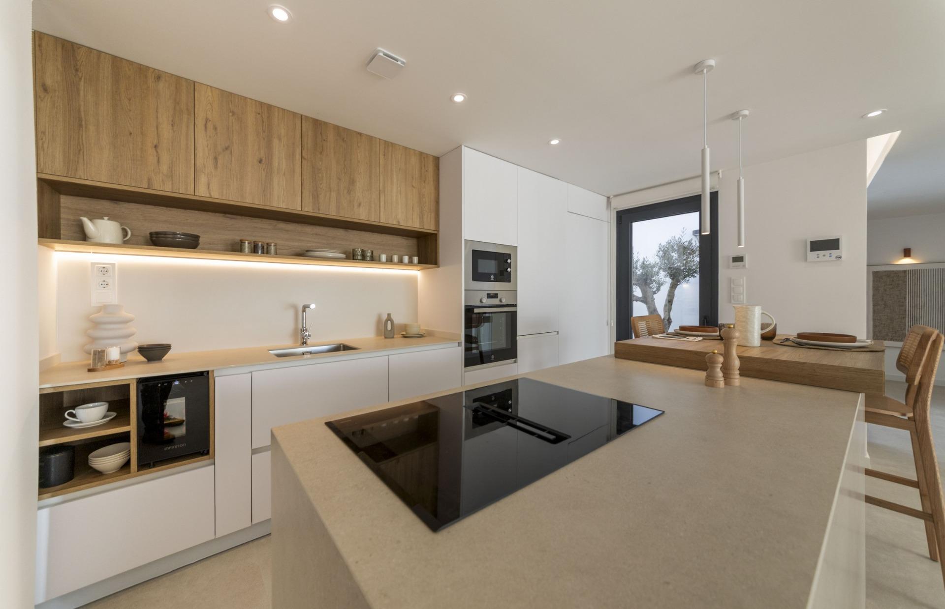 New build one level villas in altaona golf resort, murcia