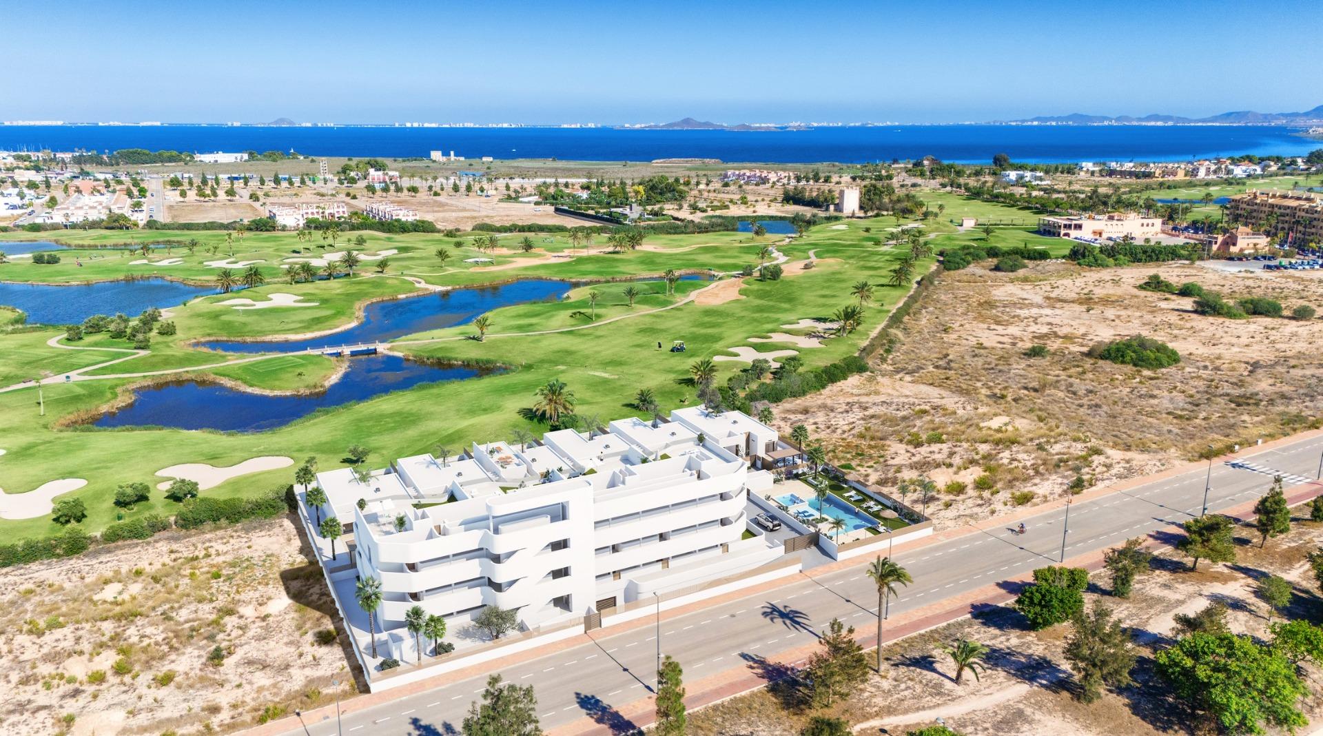 New build residential complex in los alcazares
