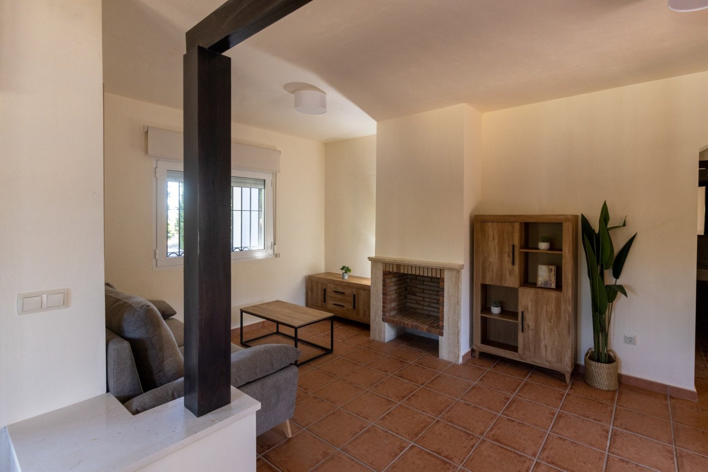 Key ready semi-detached villa in fuente alamo, murcia