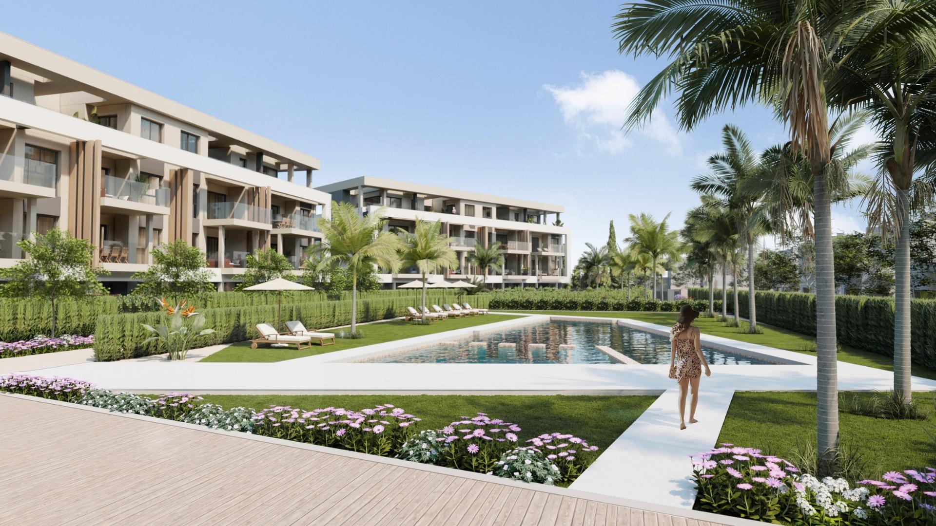 New build residential in private gated resort in province of murcia