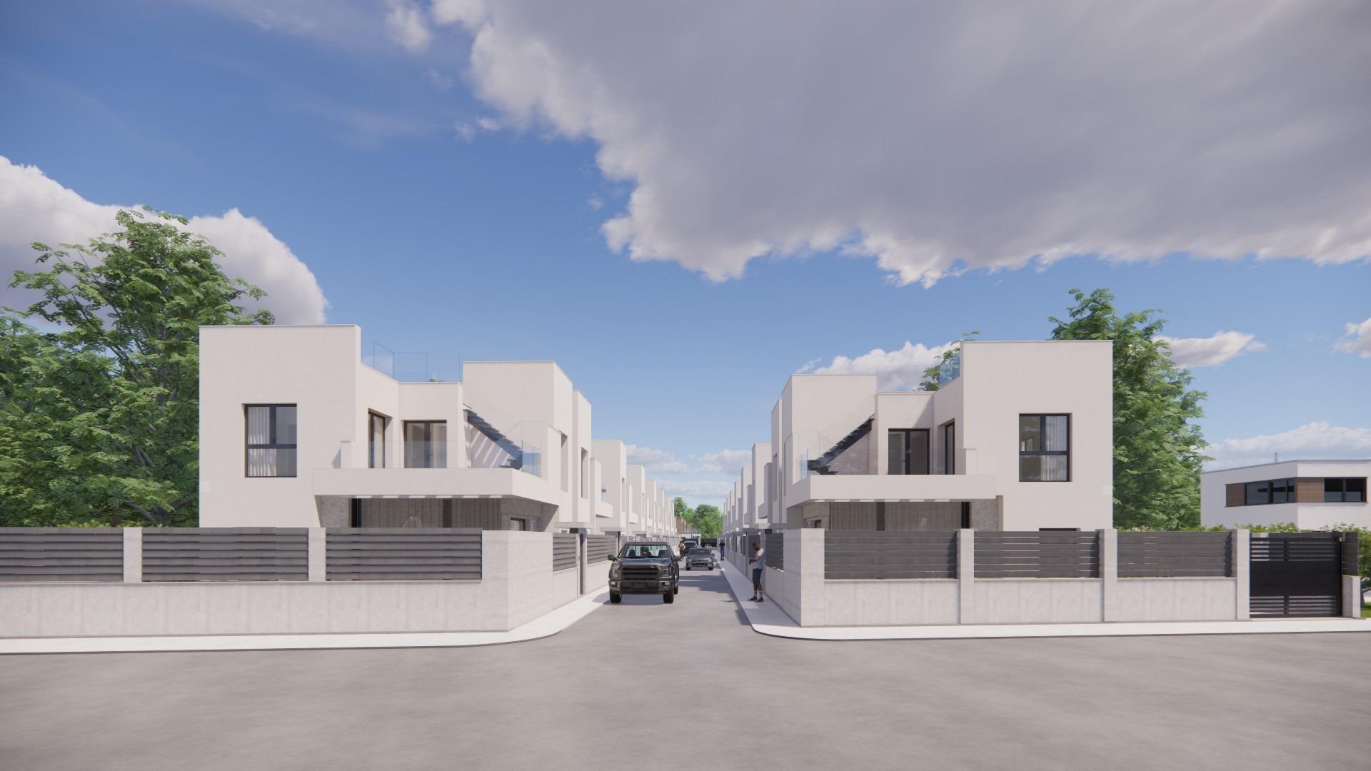 Modern new build villas in la herrada los montesinos with private pool
