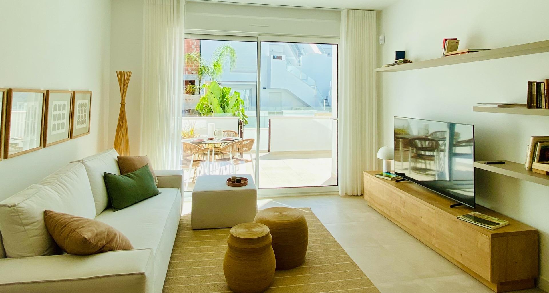New build bungalow residential complex in pilar de la horadada
