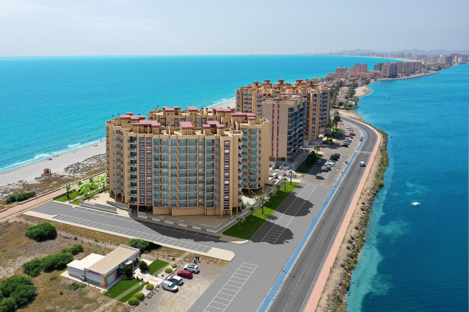 New build residential complex in la manga