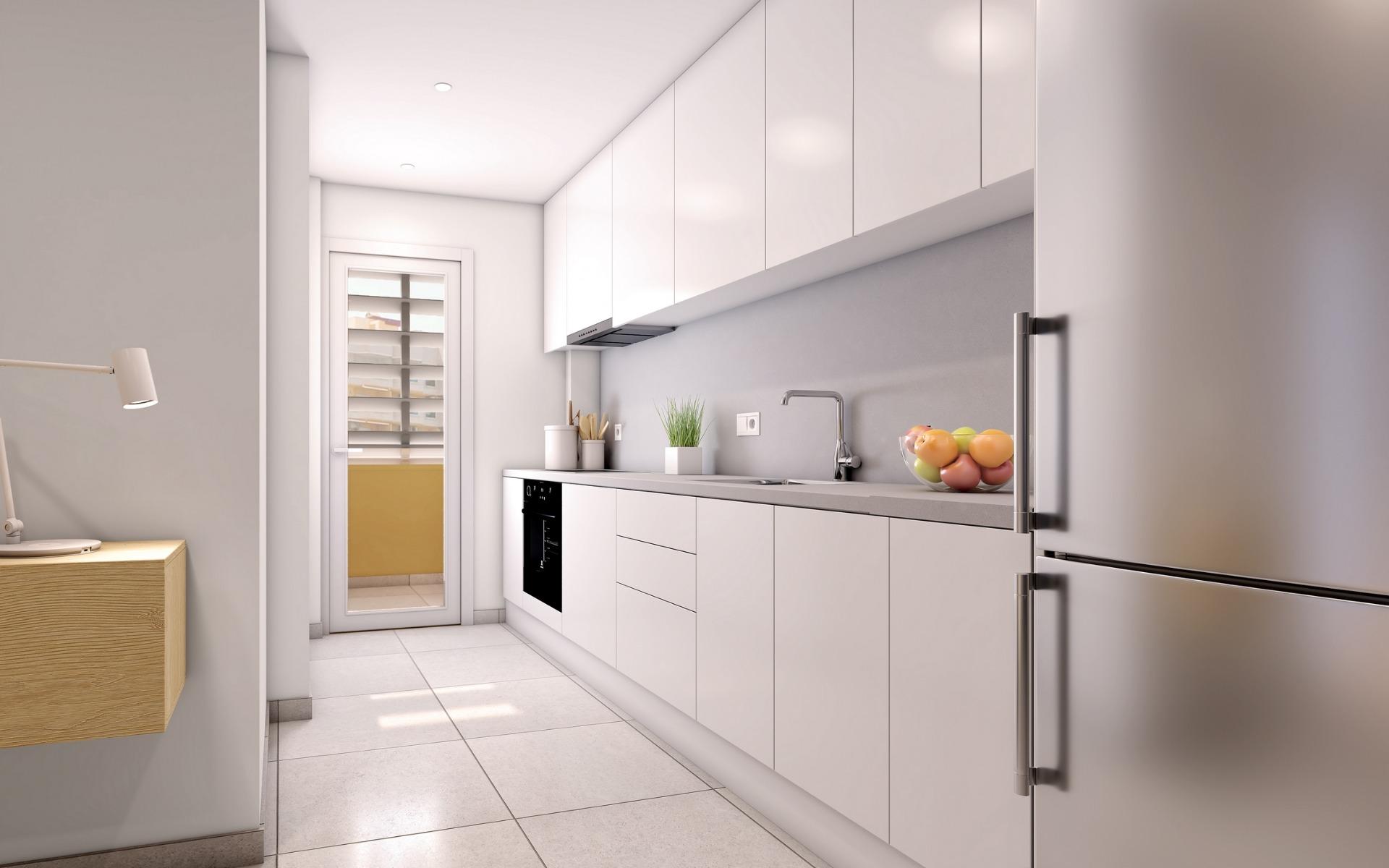 New build residential complex in la manga