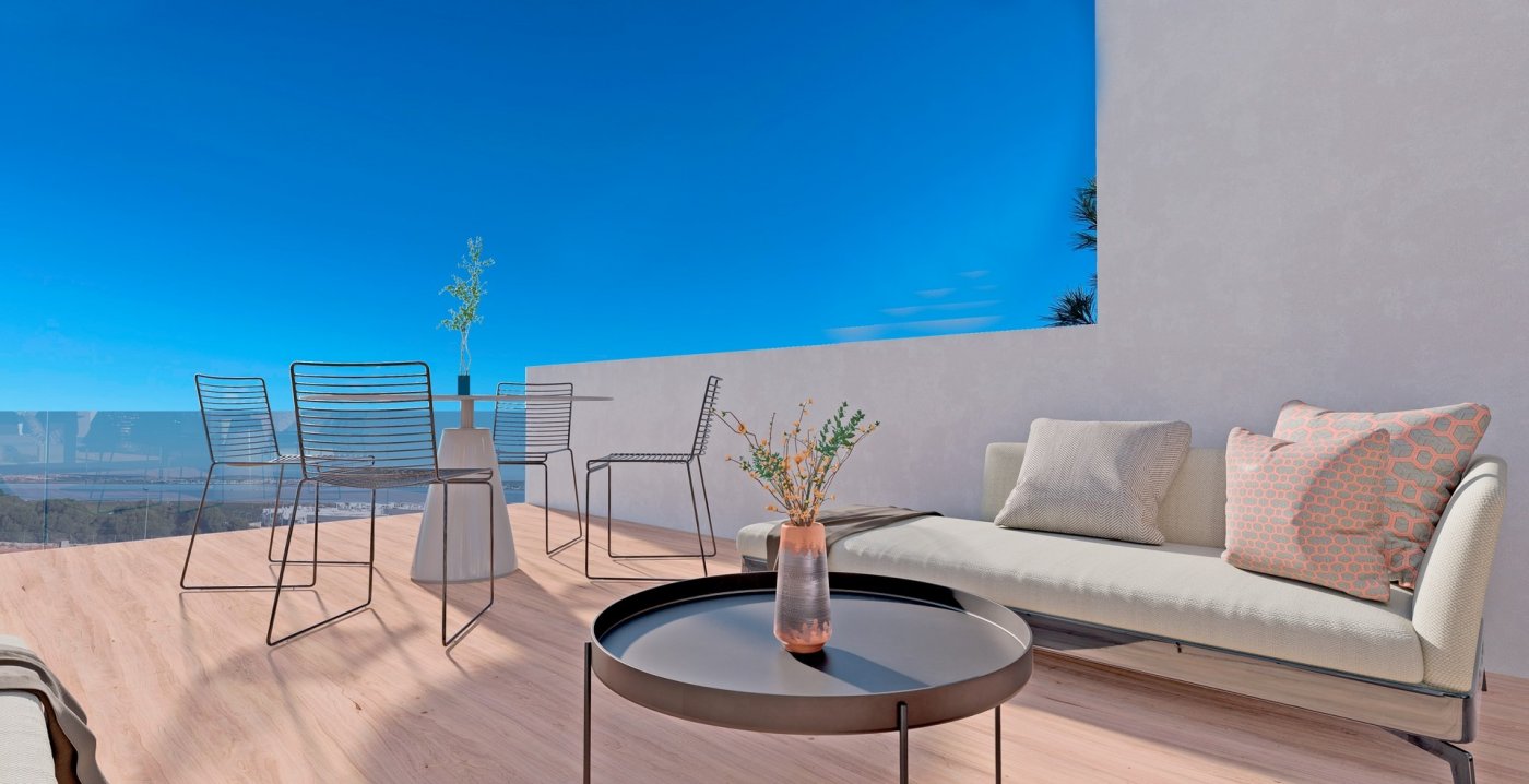 New build residential of bungalow apartments in los balcones