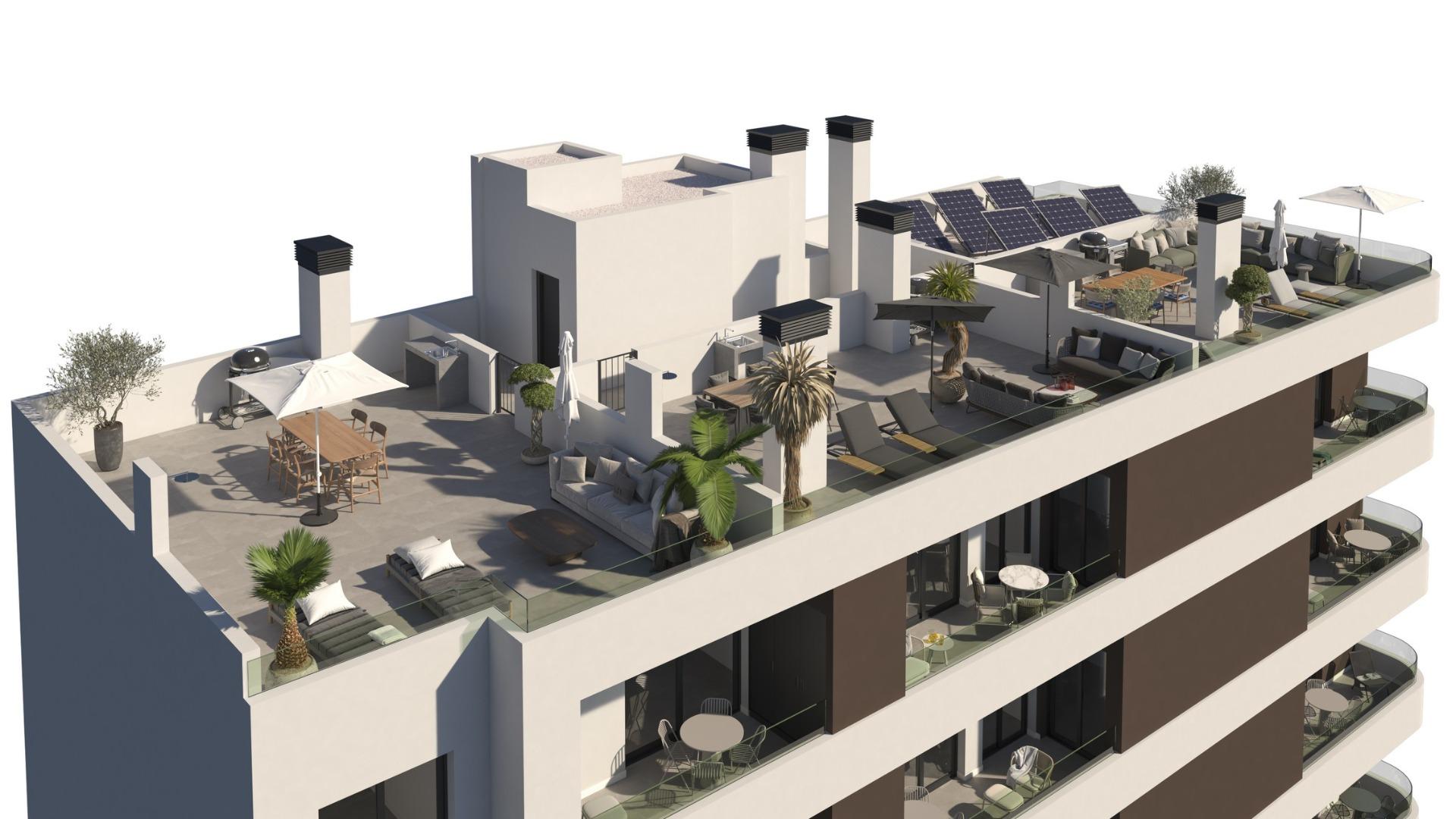 Modern new-build apartments in santa pola just 500 meters from the beach