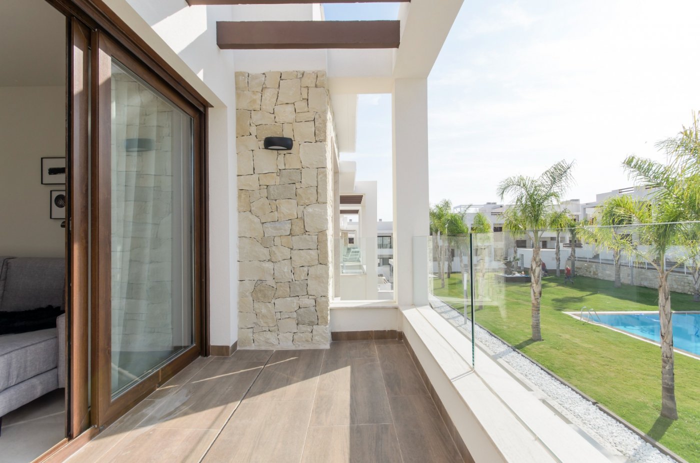 New build residential of bungalow apartments in los balcones, torrevieja