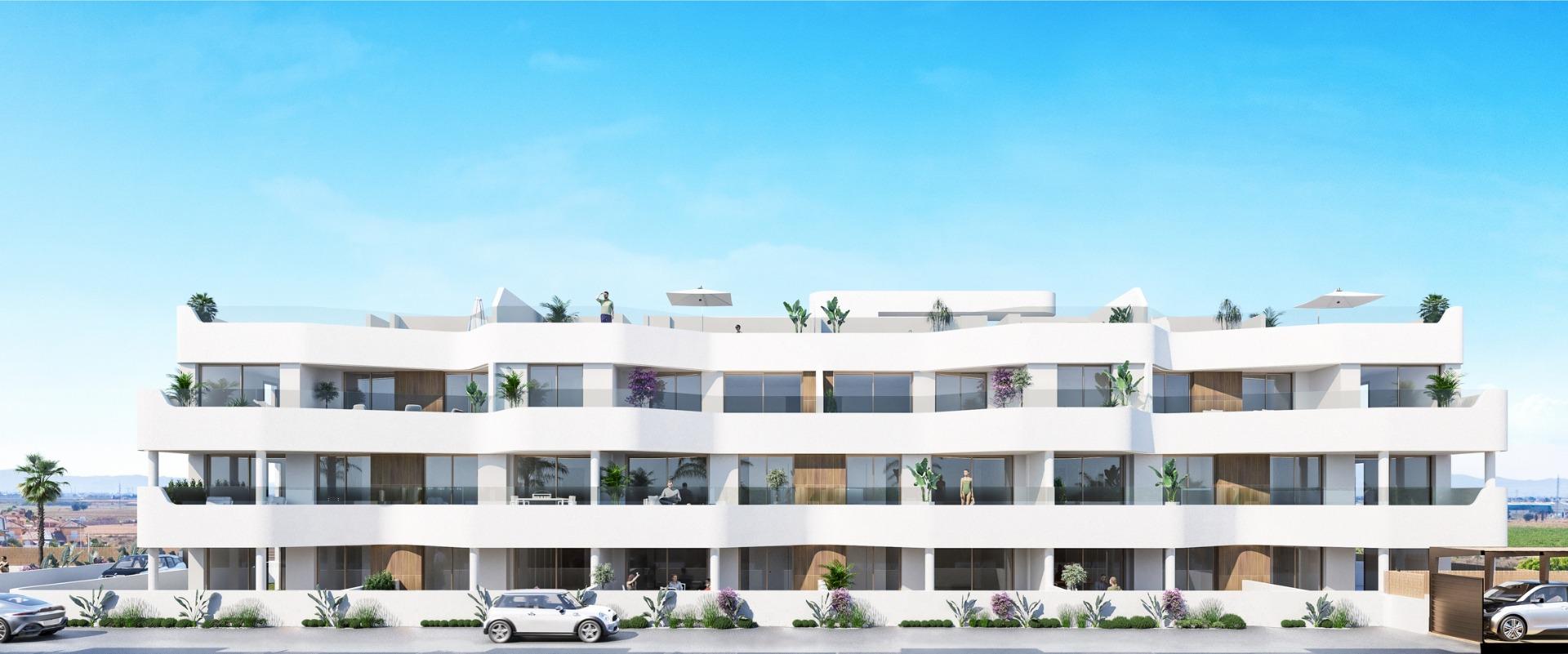 New build residential complex in los alcazares