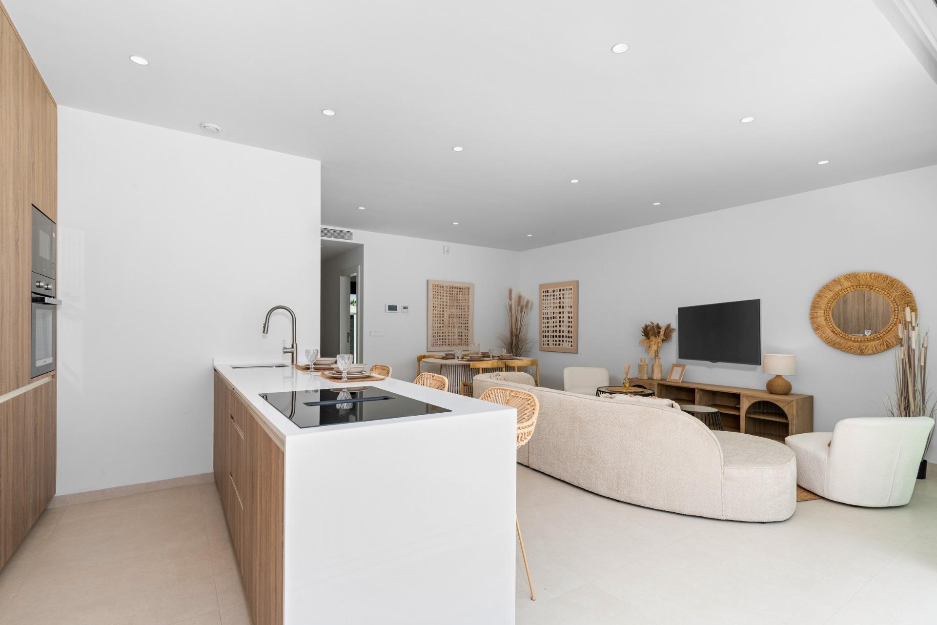 New build villas near serena golf in los alcazares