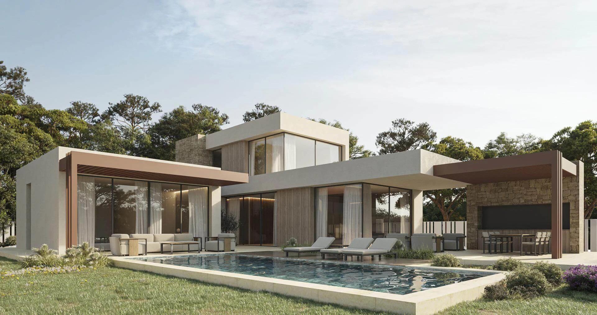 Modern new build villa near the sea in javea