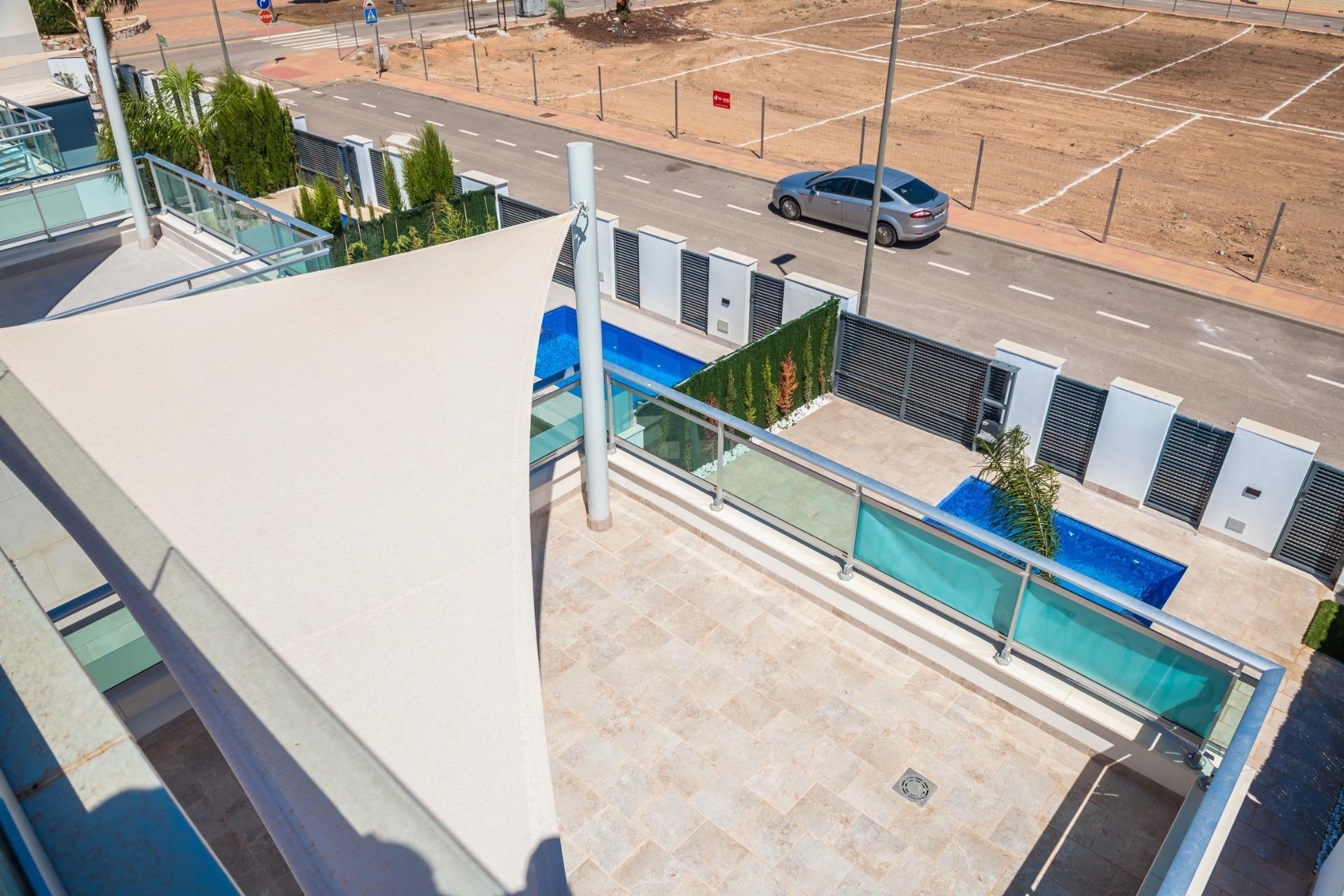 New build villas in los alcazares