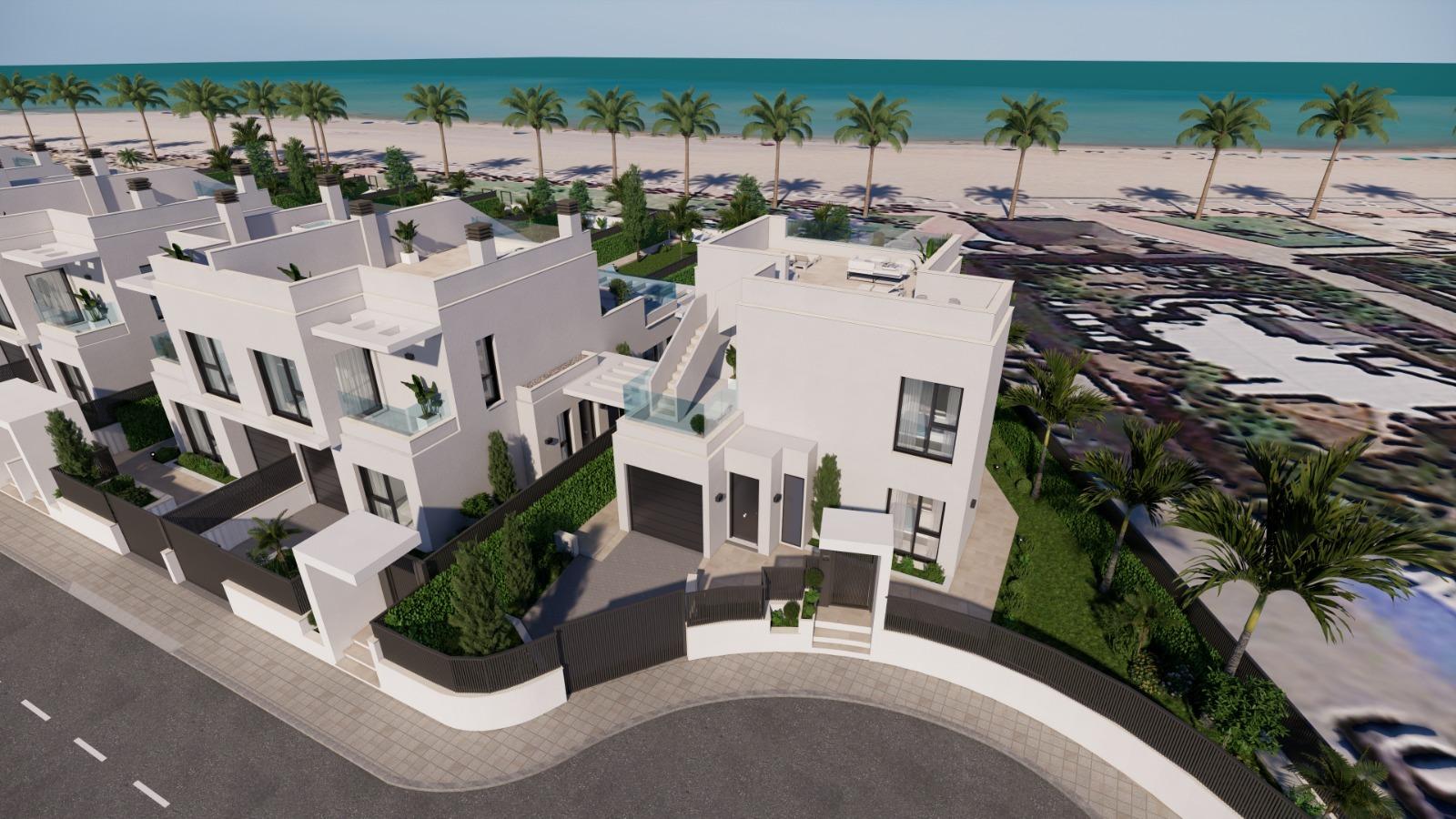 Luxury New Construction Villas on the Waterfront in Los Alcázares