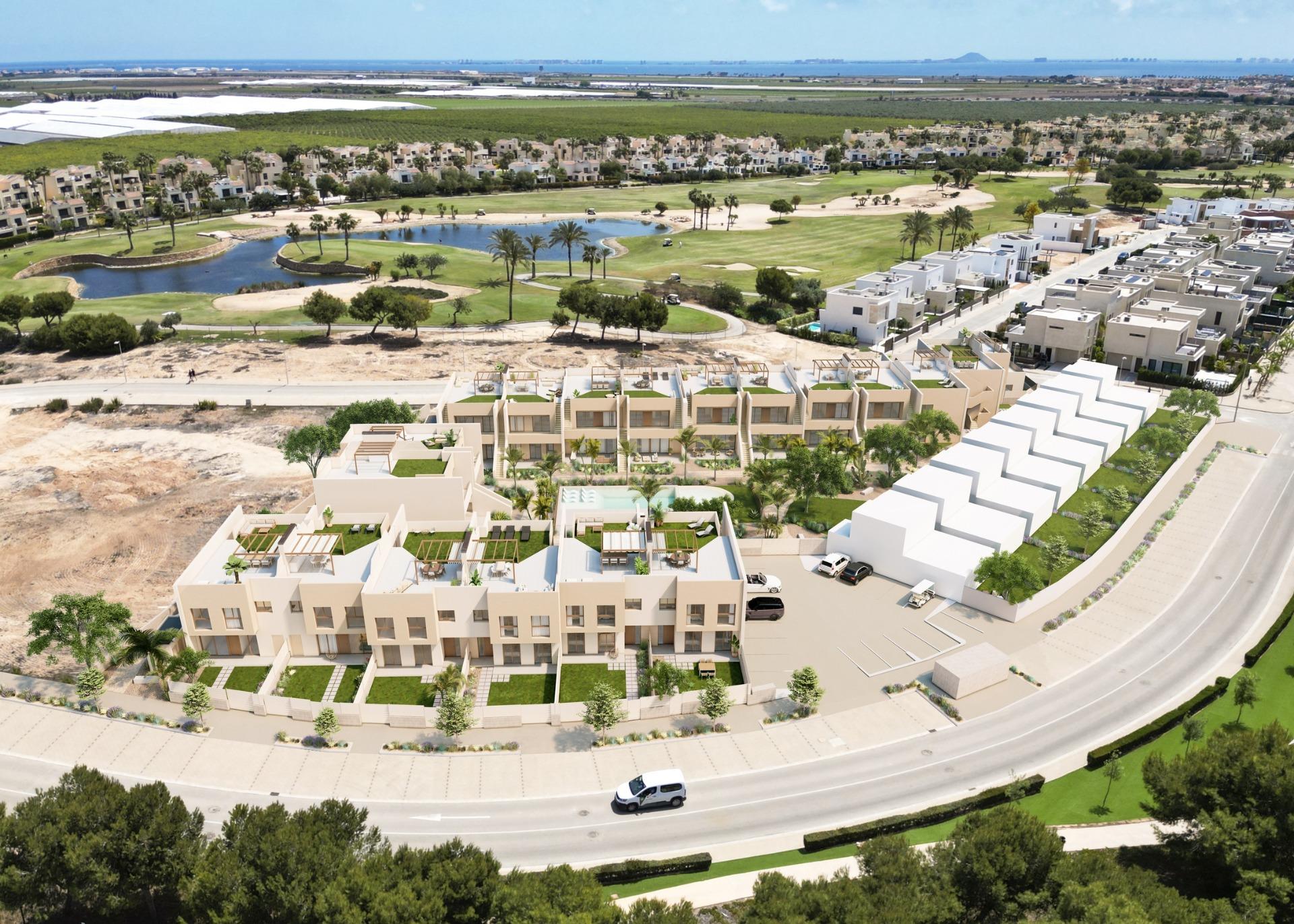 New build bungalows in roda golf