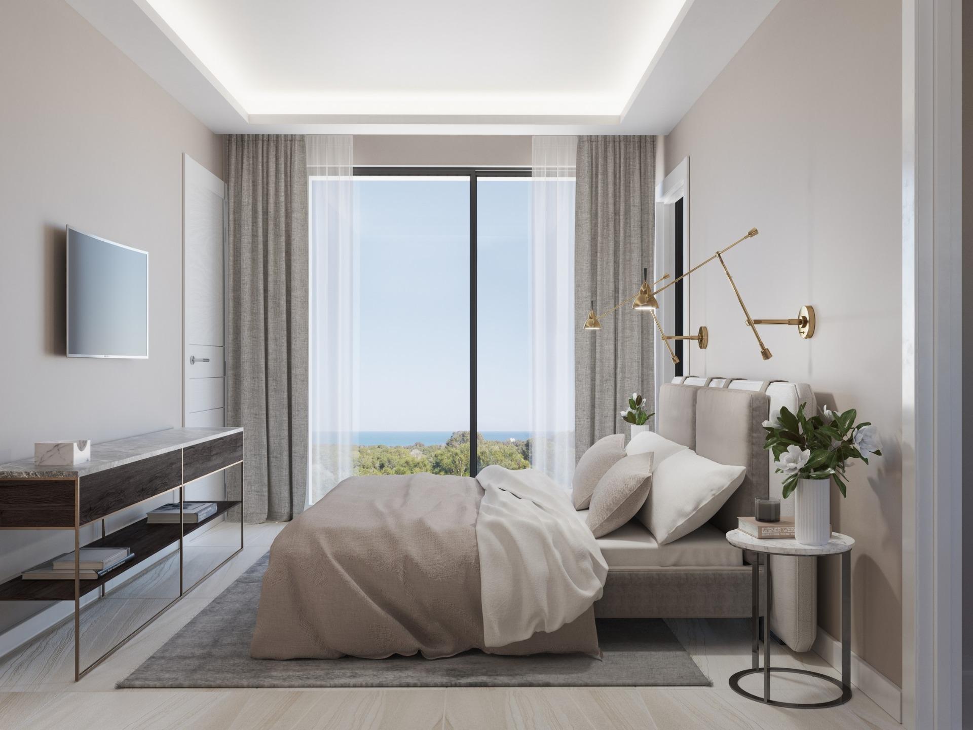 Modern new build apartments in the center of guardamar del segura