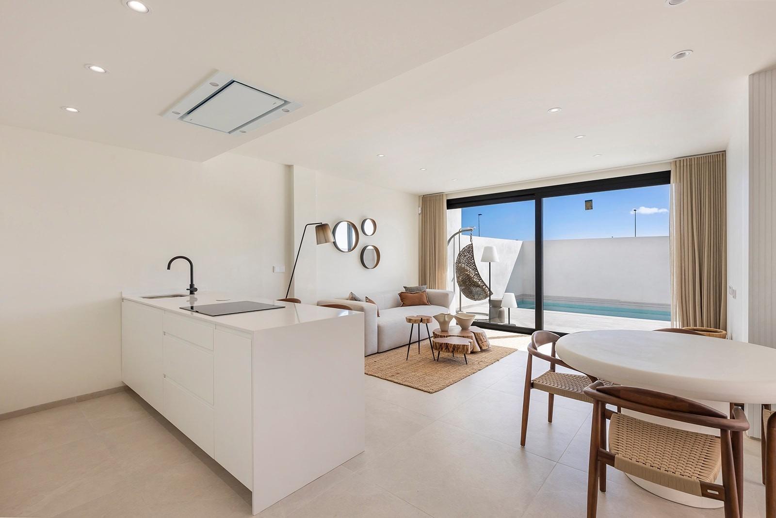 New build villas with private pool near la serena golf in los alcazares