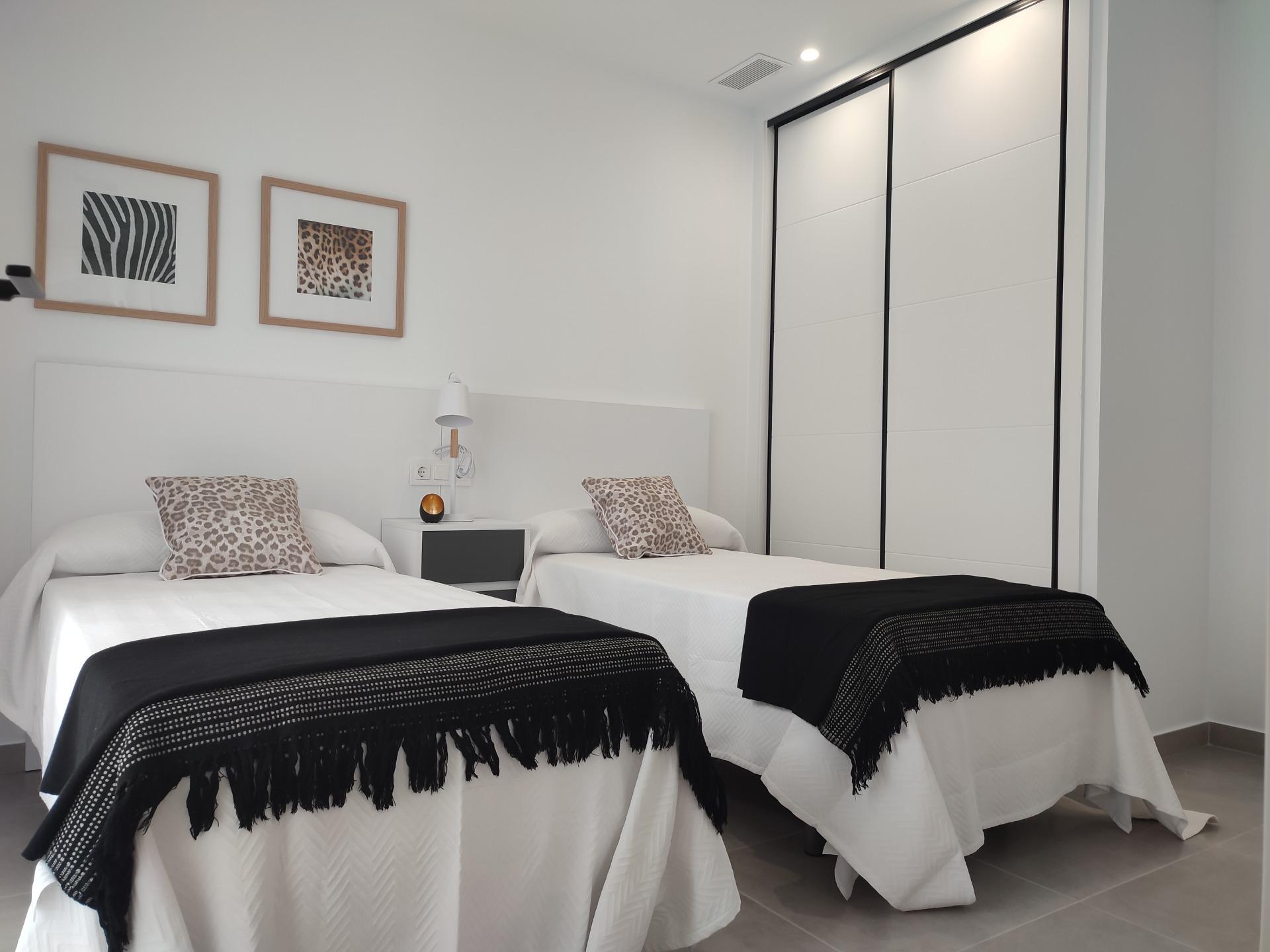 New build one level villas in balsicas, murcia