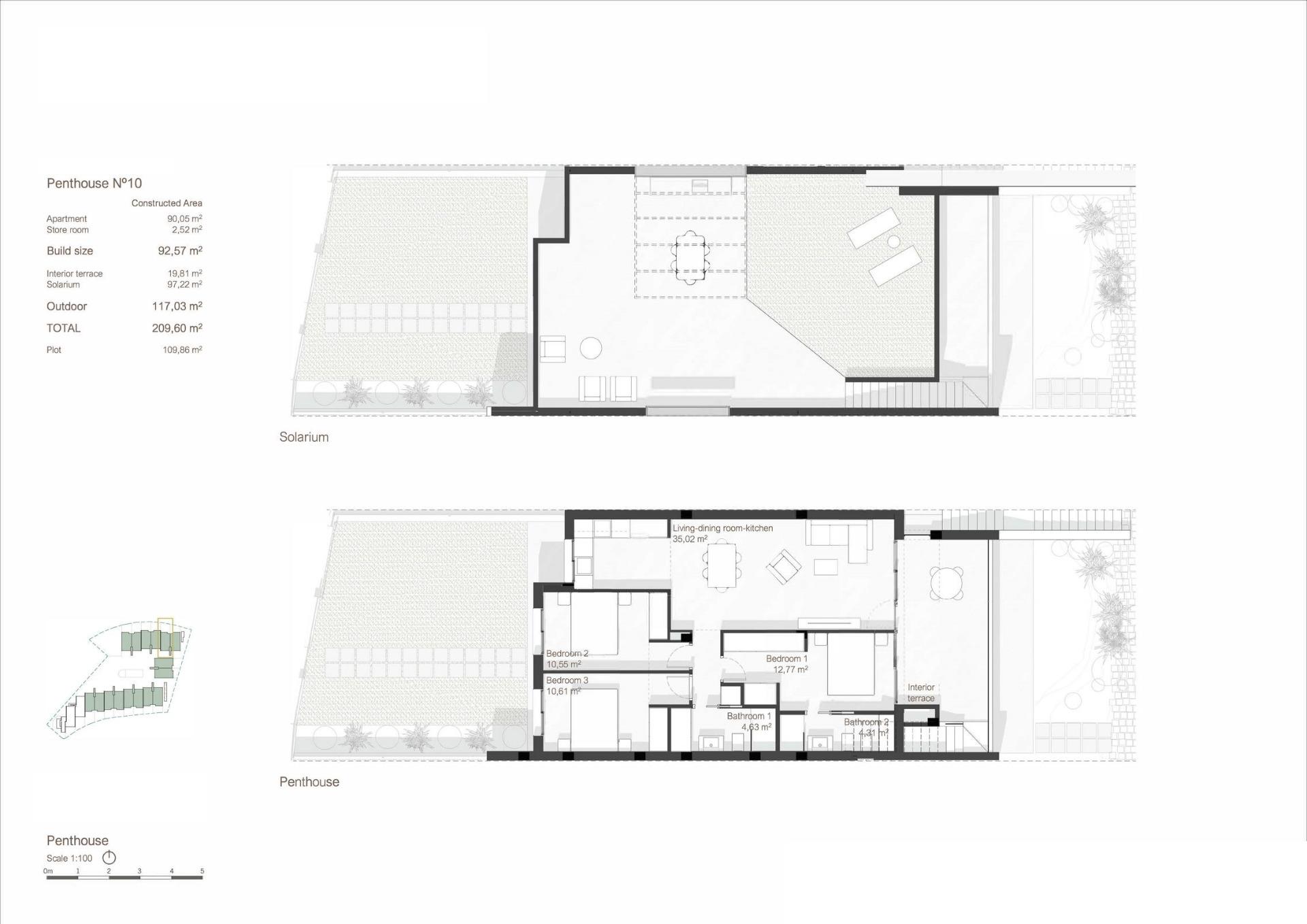 New build bungalows in roda golf