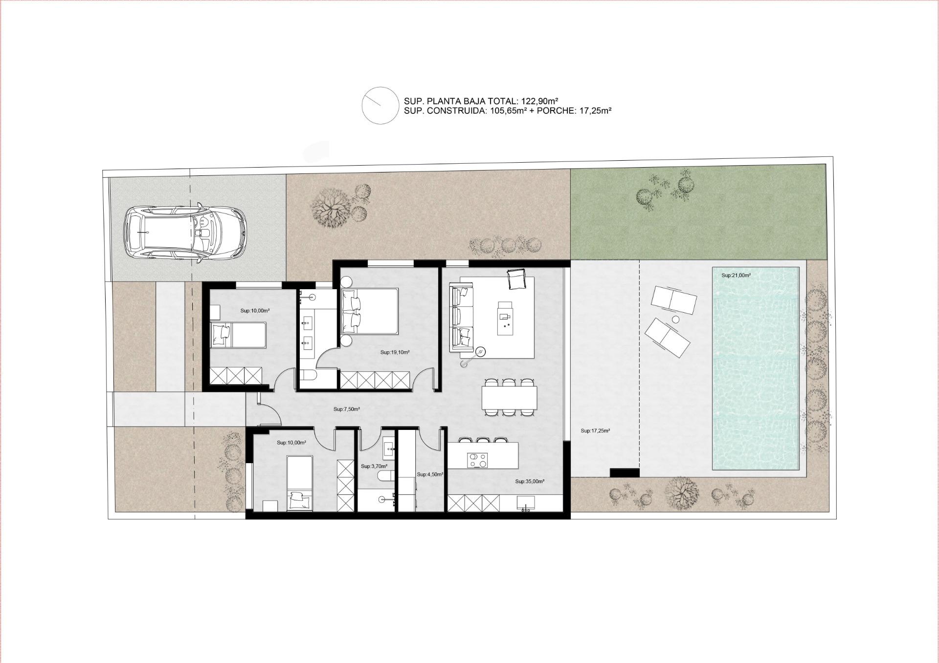 New build villas in molina de segura